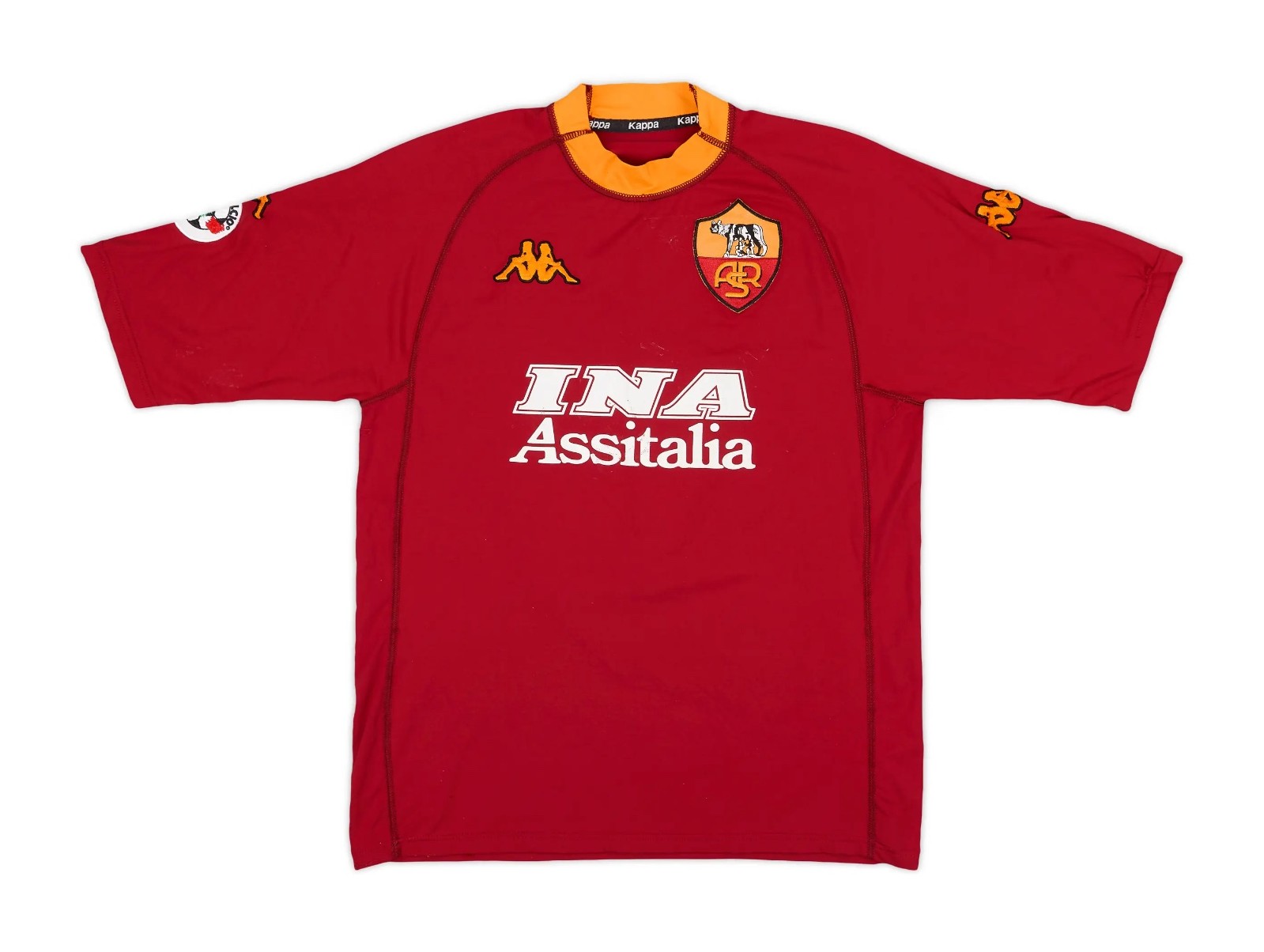 AS Roma 2000-01 Home Kit