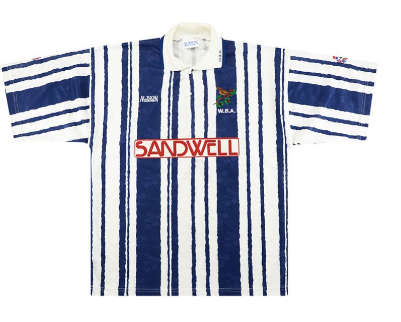 West Bromwich Albion 1992-93 Home Kit