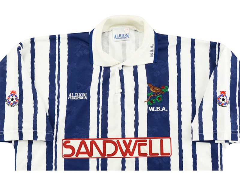West Bromwich Albion 1992-93 Home Kit