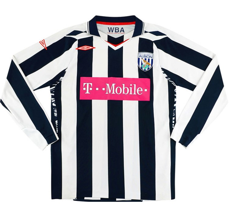 West Bromwich Albion 2007-08 Home Kit