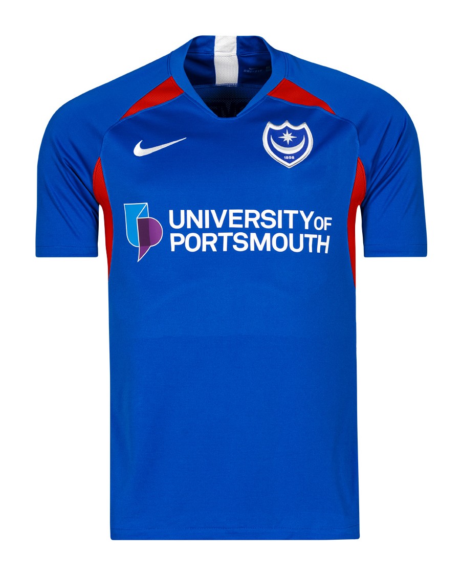 Portsmouth FC 2019-20 Home Kit