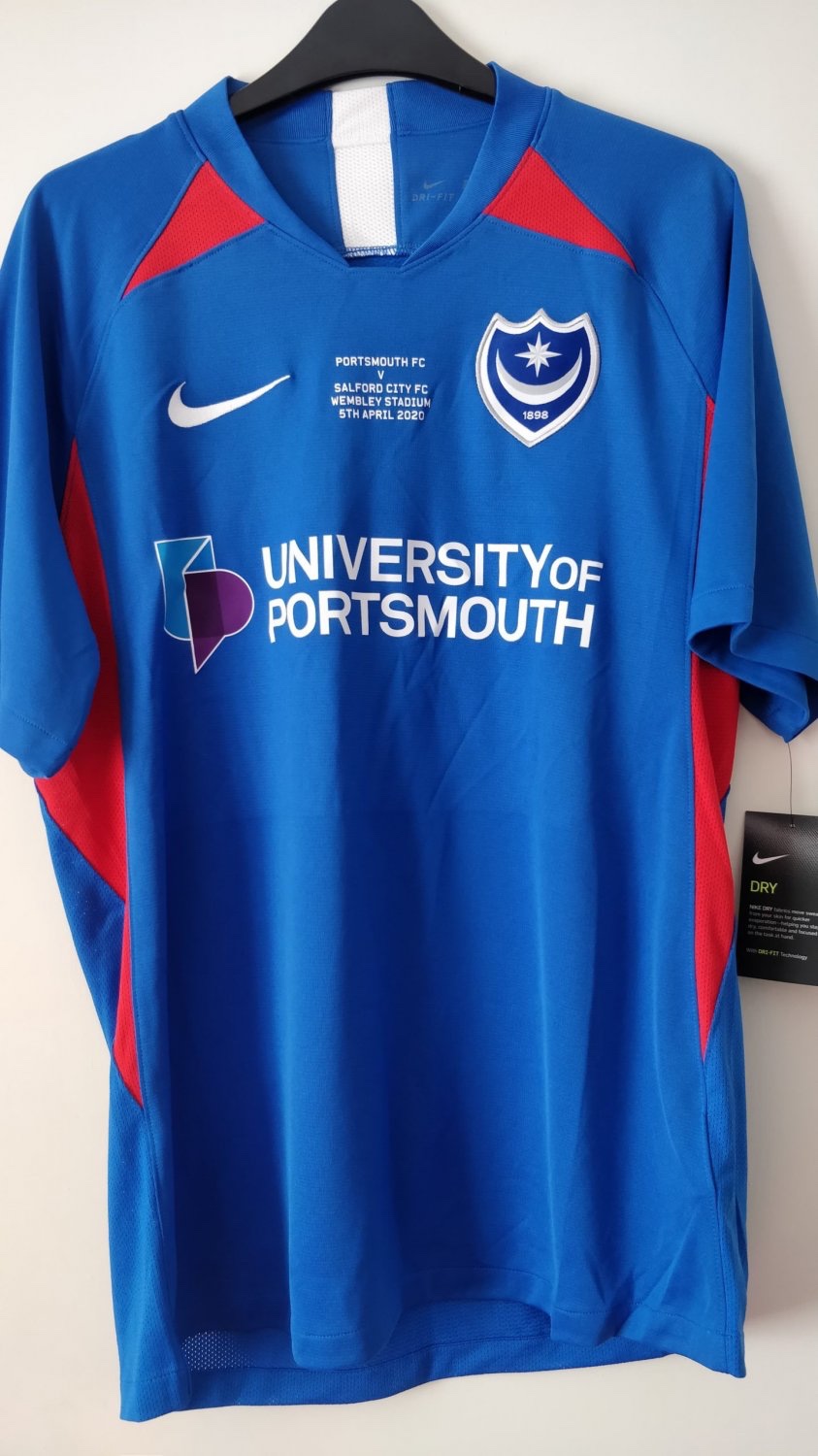Portsmouth FC 2019-20 EFL Trophy Final Kit