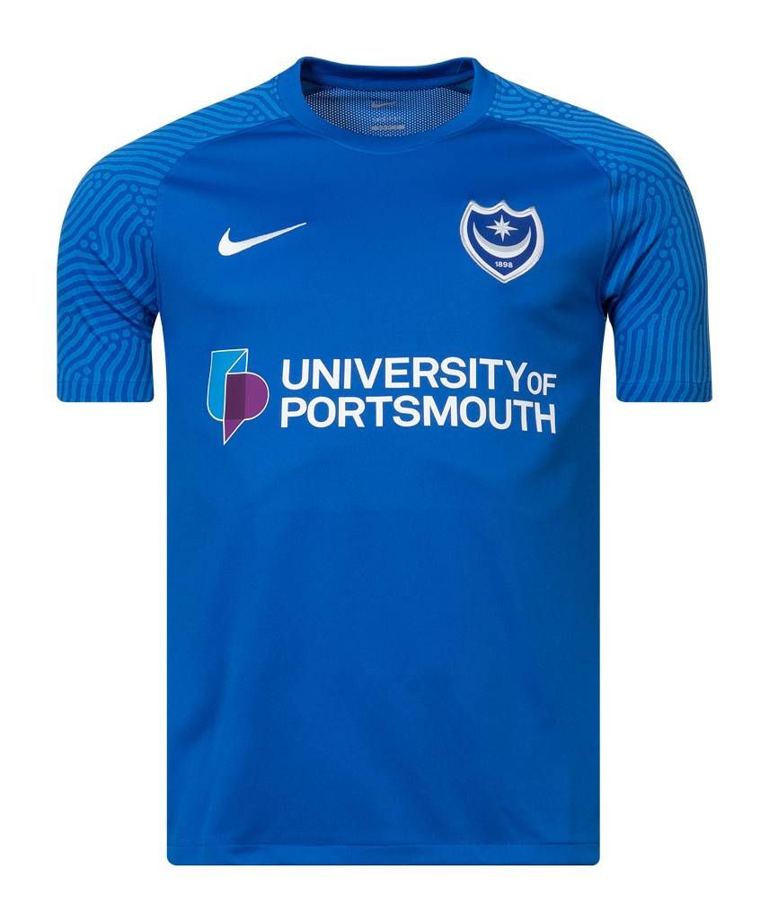 Portsmouth FC 2021-22 Home Kit