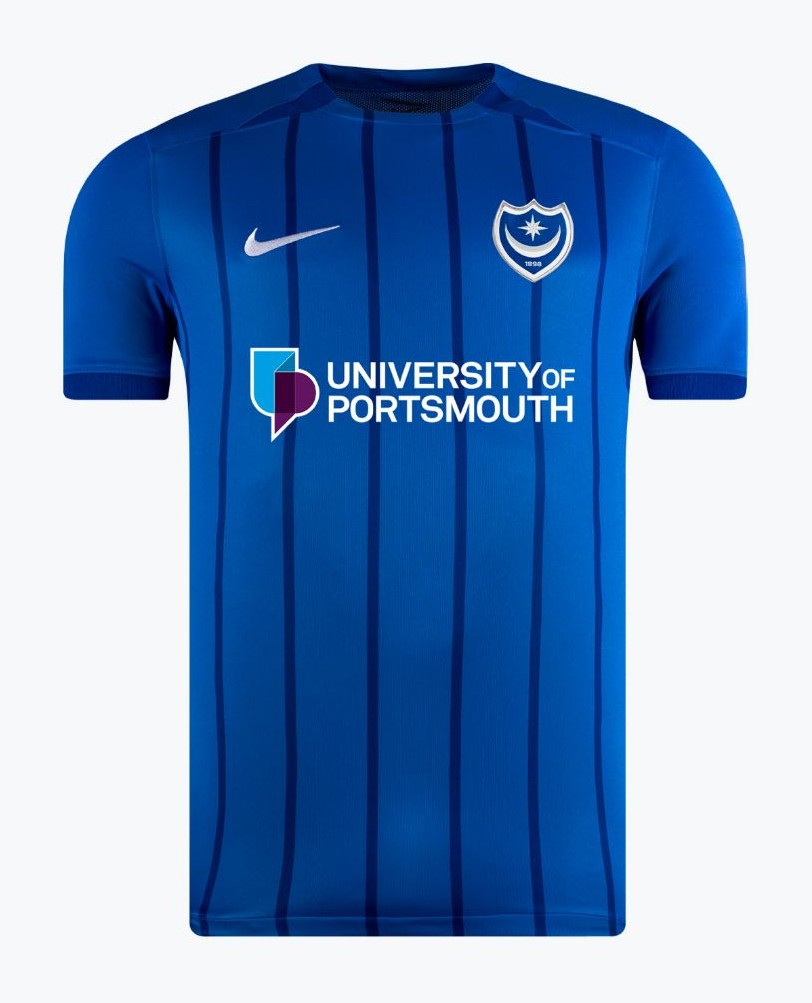 Portsmouth FC 2024-25 Home Kit
