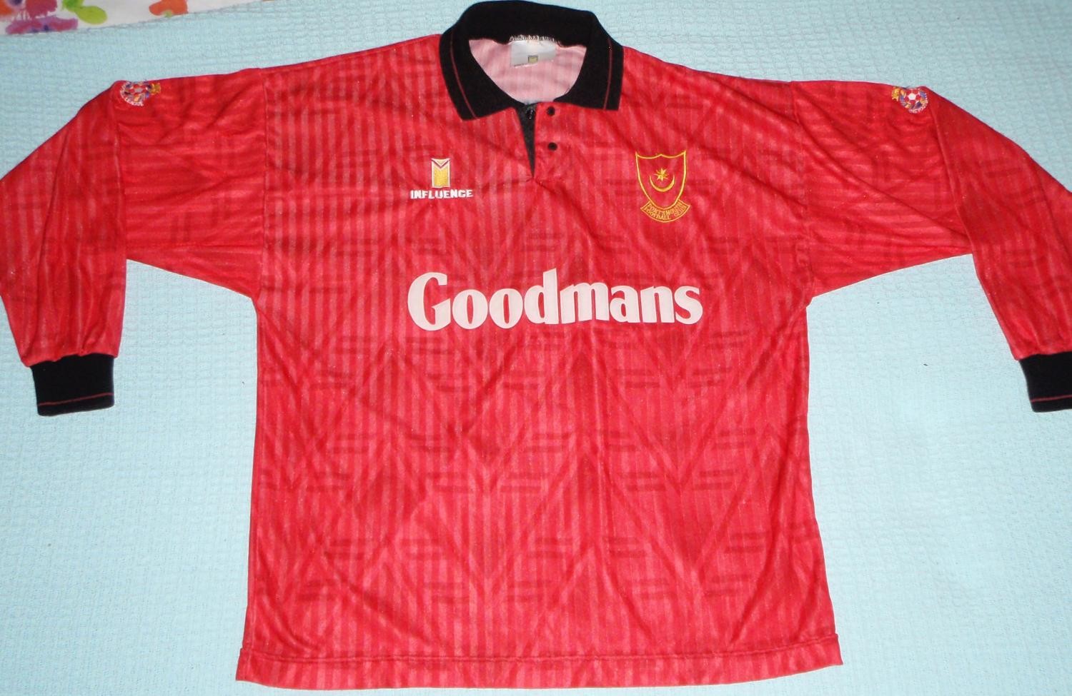 Portsmouth FC 1992-93 Away Kit