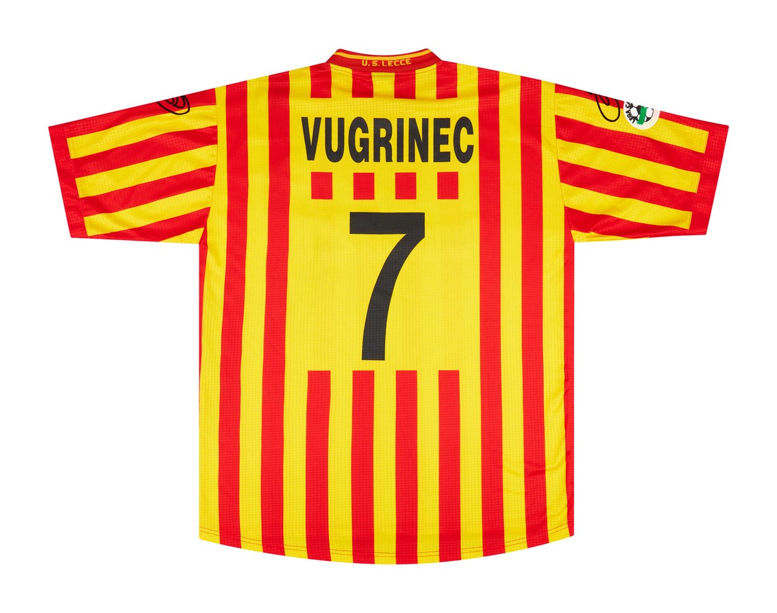 US Lecce 2000-01 Home Kit