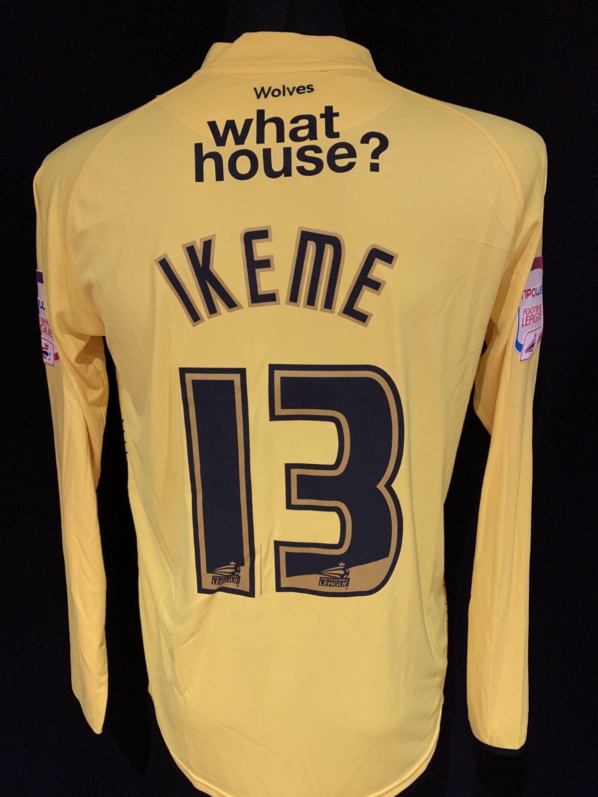 Wolverhampton Wanderers 2012-13 GK 3 Kit