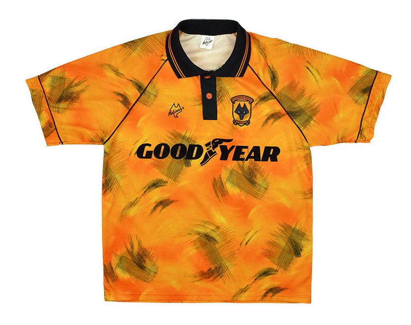 Wolverhampton Wanderers 1992-93 Home Kit
