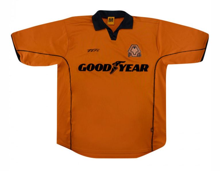 Wolverhampton Wanderers 2000-01 Home Kit