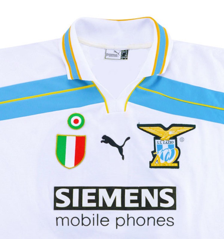 SS Lazio 2000-01 Centenary Kit