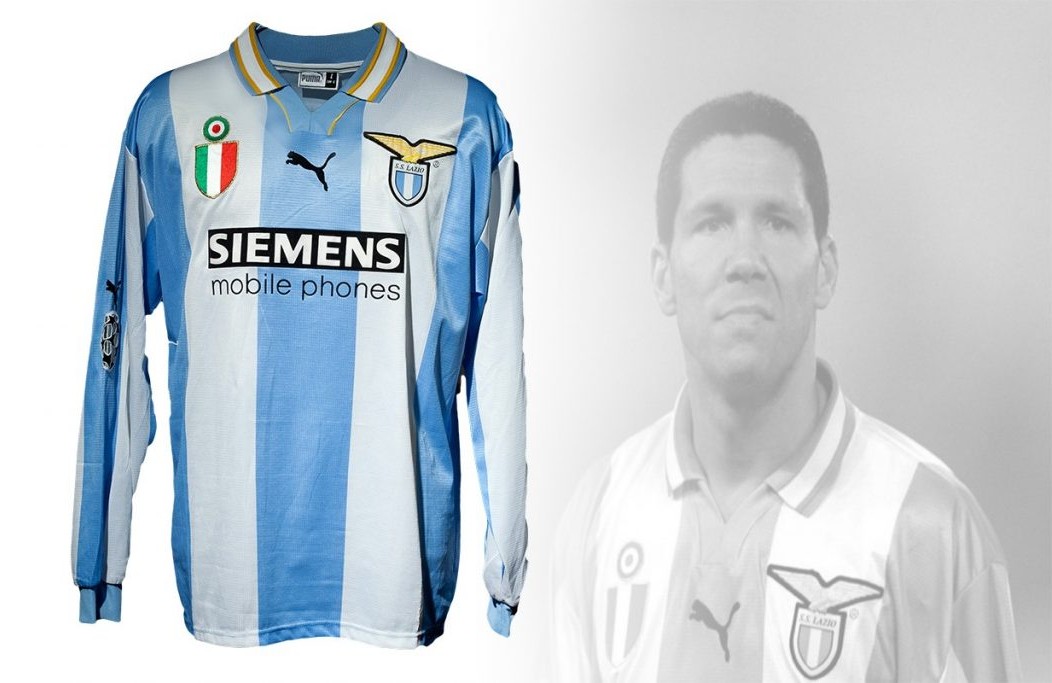 SS Lazio 2000-01 Champions League Home Kit