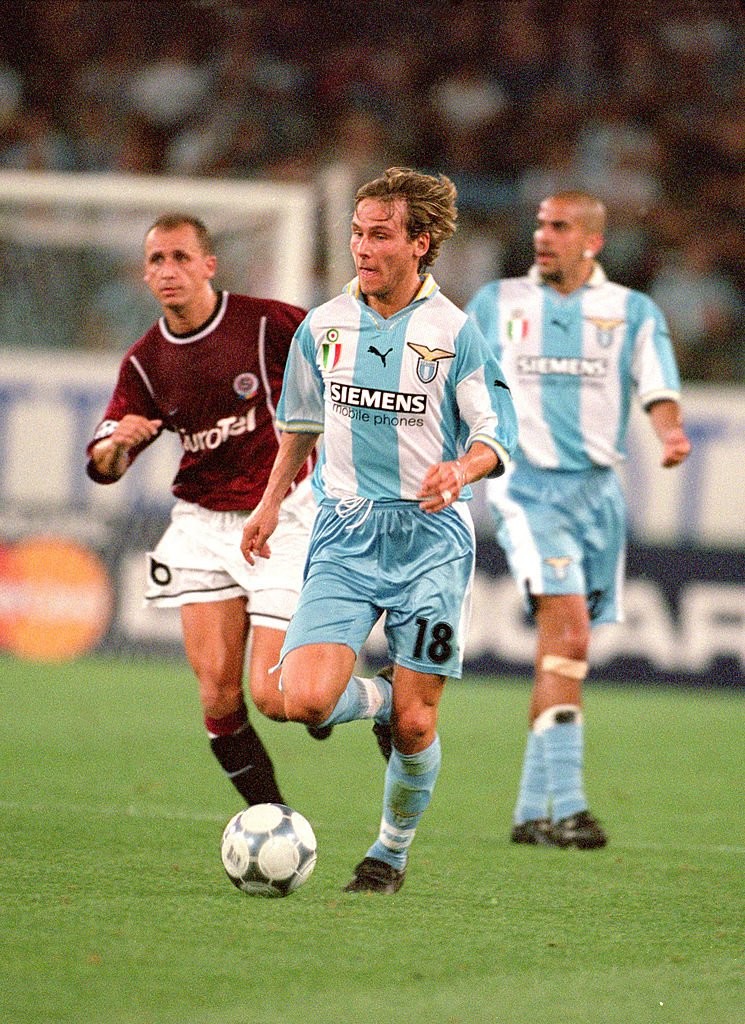 SS Lazio 2000-01 Champions League Home Kit
