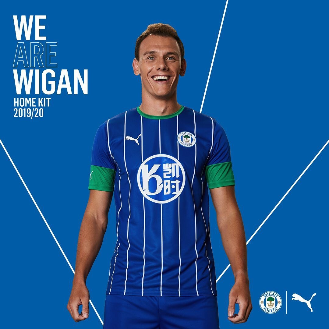 Wigan Athletic 2019-20 Home Kit