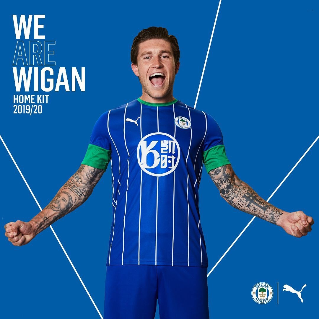 Wigan Athletic 2019-20 Home Kit