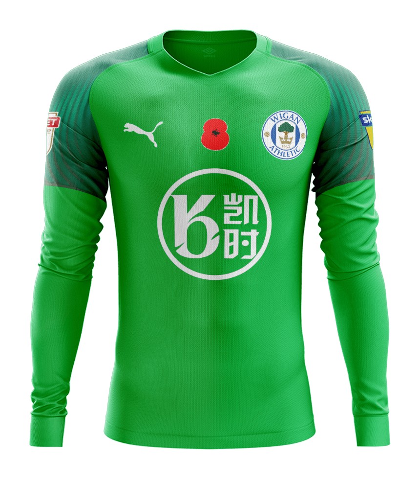 Wigan Athletic 2019-20 GK 3 Kit