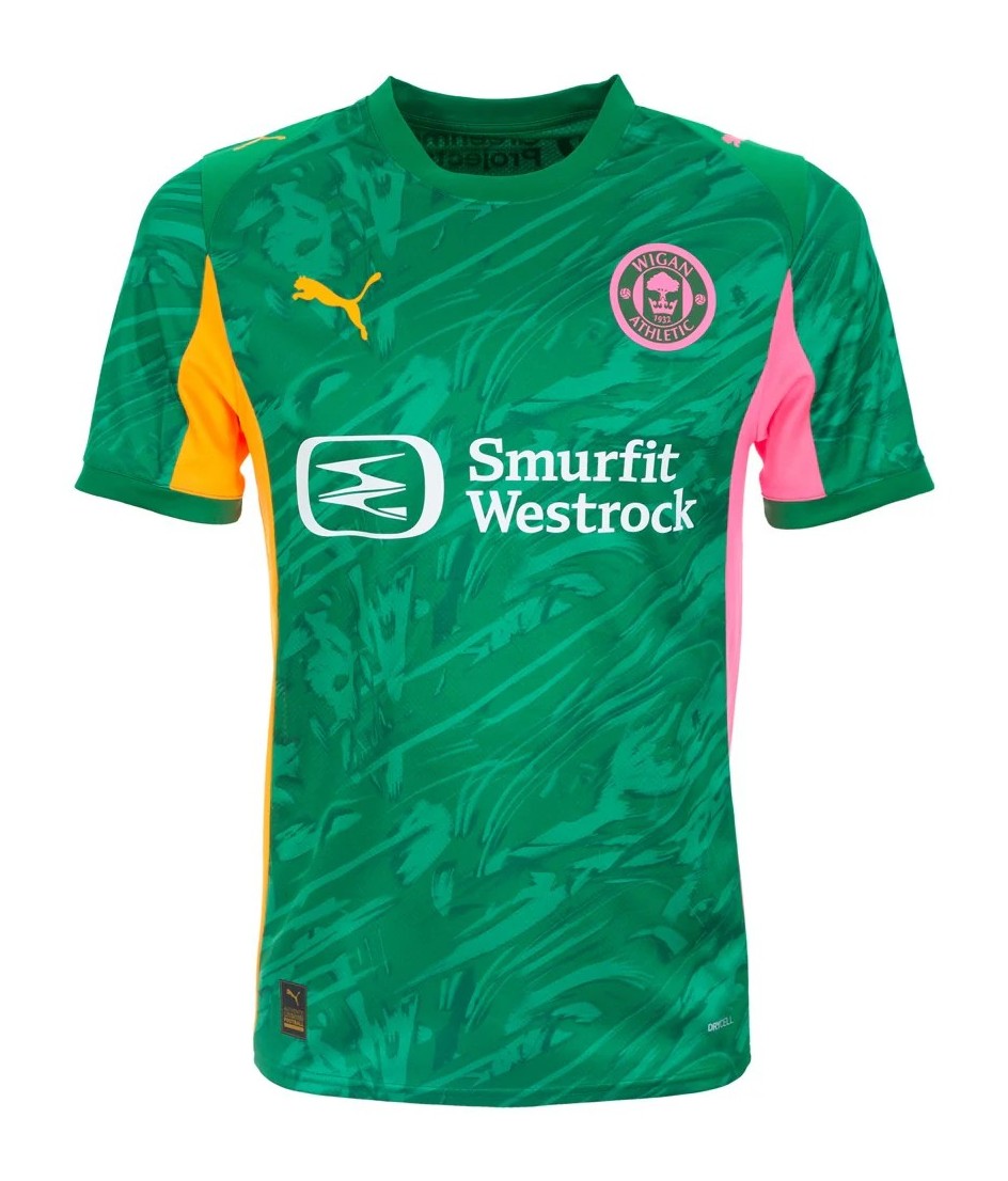 Wigan Athletic 2025-26 GK 1 Kit