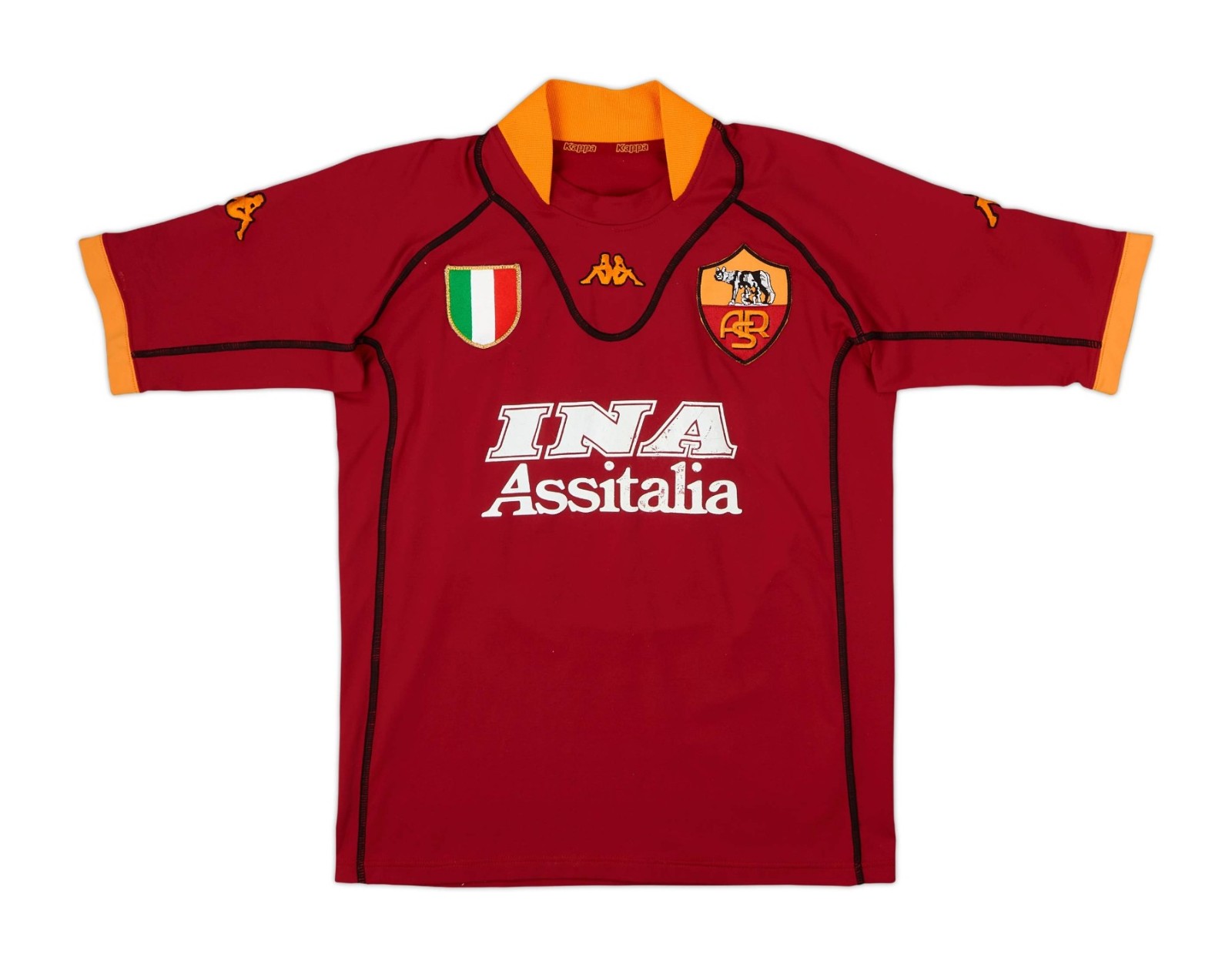 AS Roma 2001-02 Home Kit