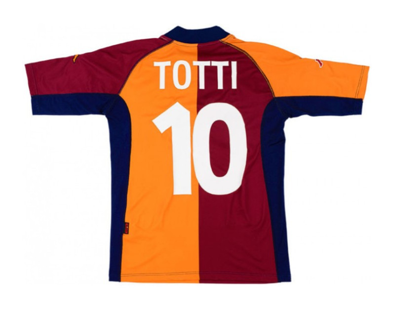 AS Roma 2001-02 Champions League Home Kit