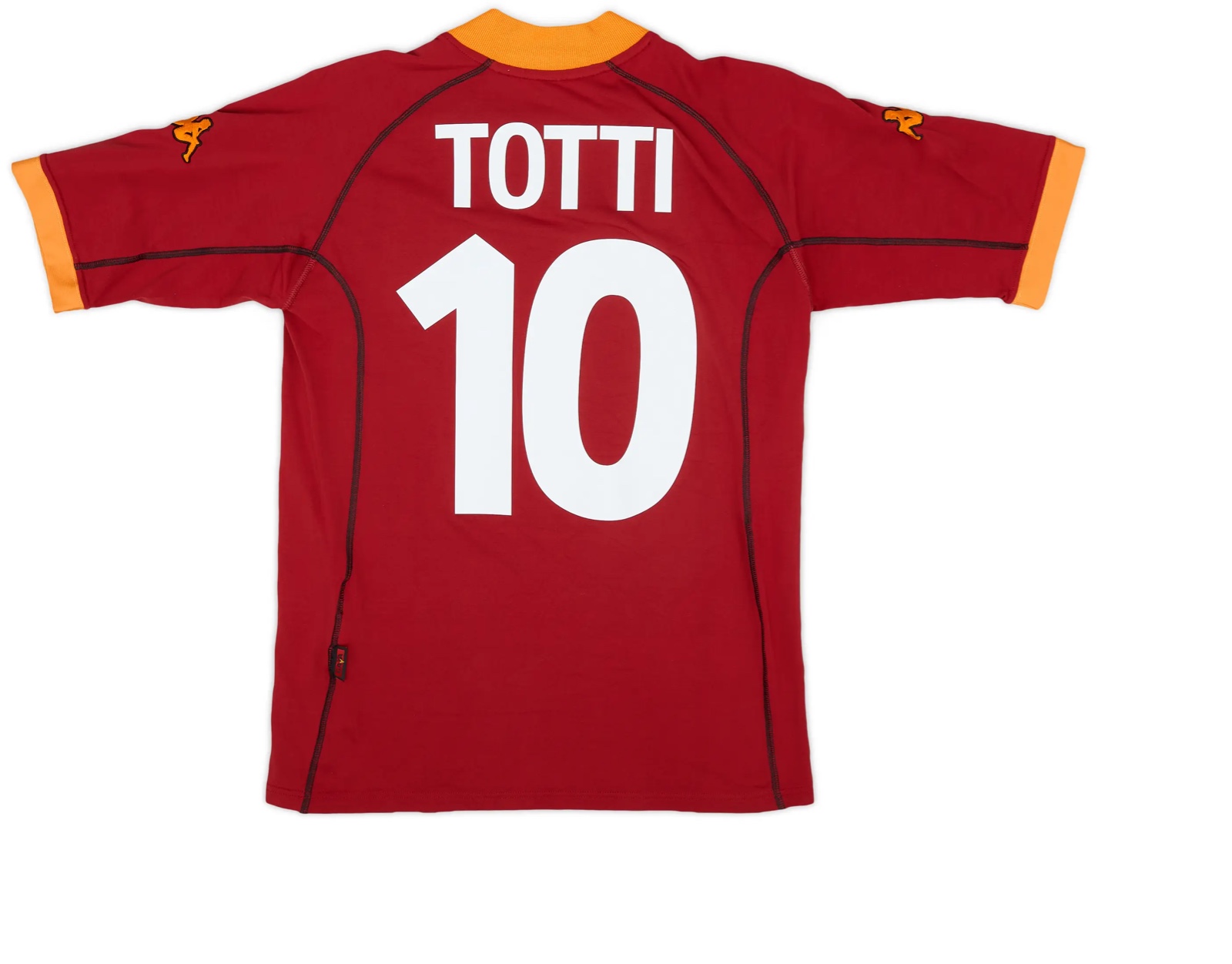 AS Roma 2001-02 Home V2 Kit