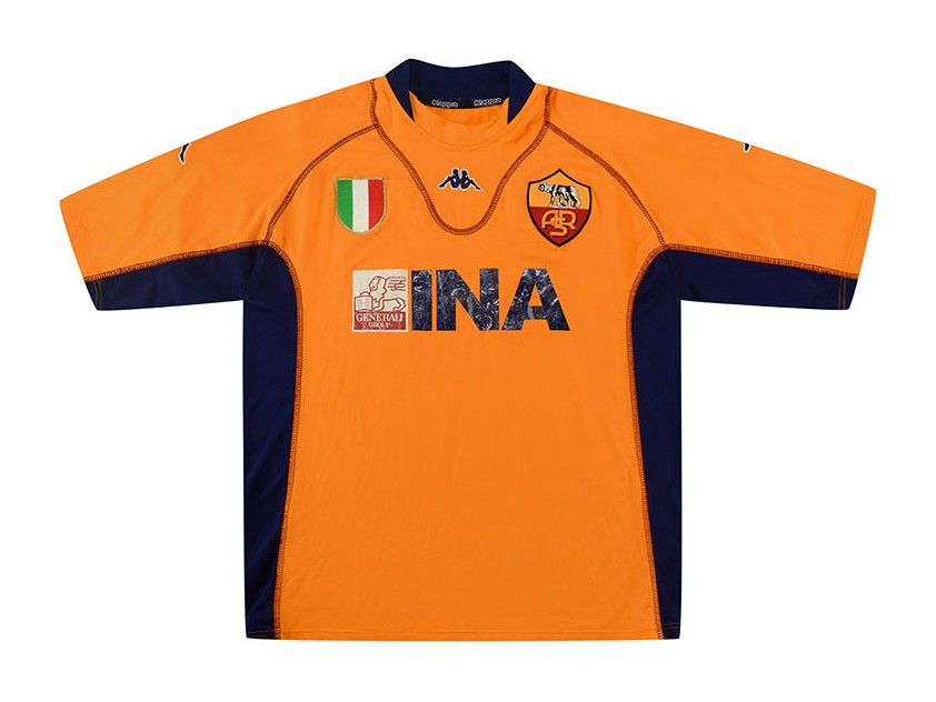AS Roma 2001-02 Fourth V2 Kit
