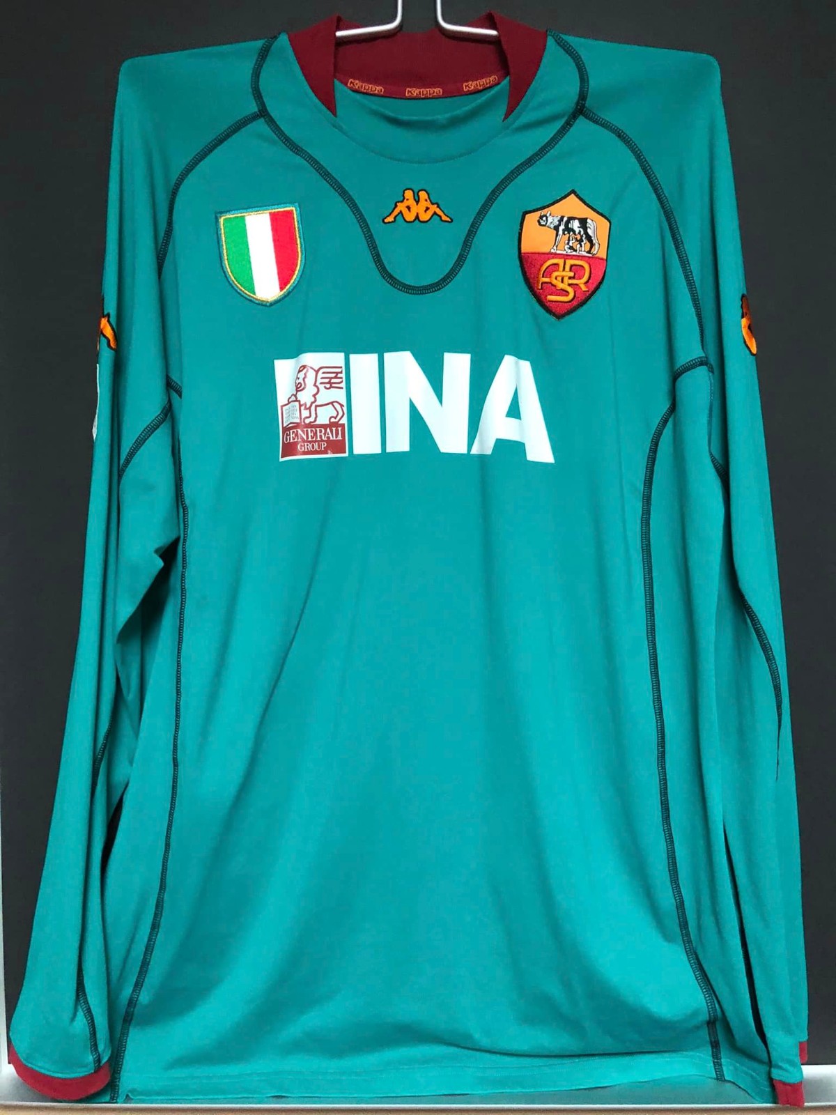 AS Roma 2001-02 GK 1 Kit
