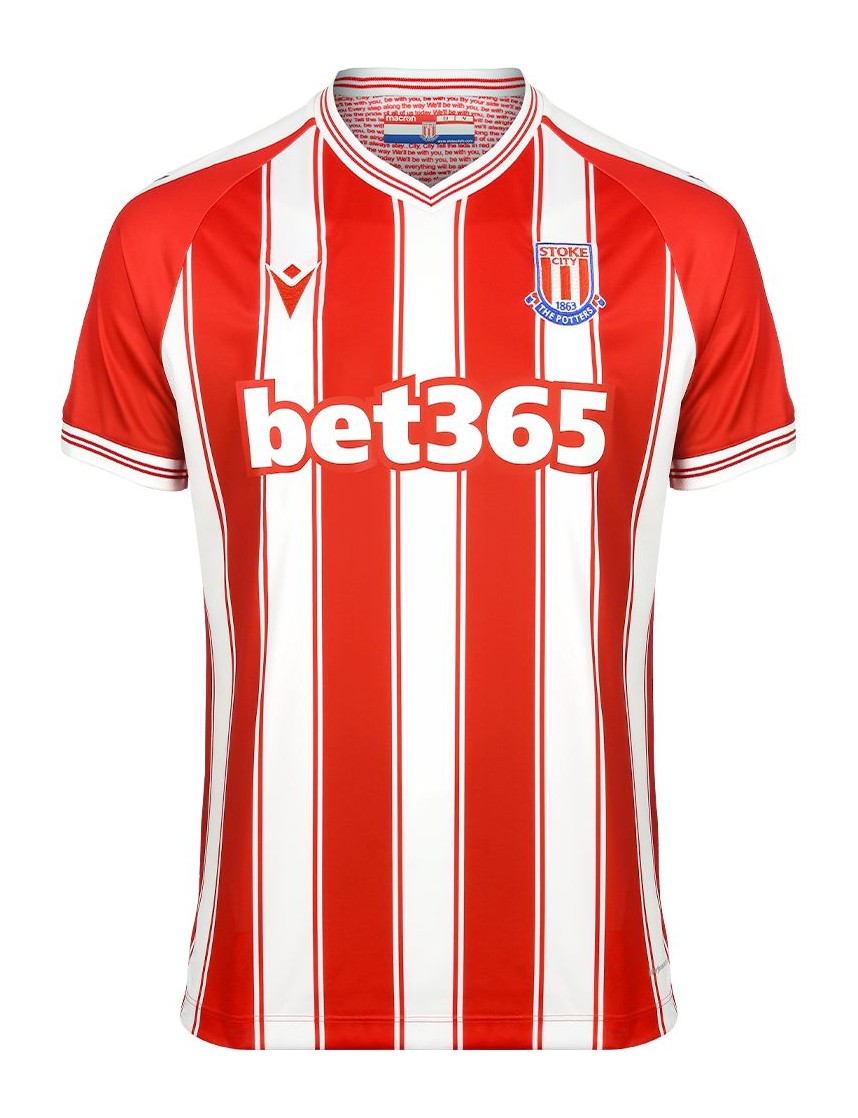 Stoke City 2020-21 Home Kit
