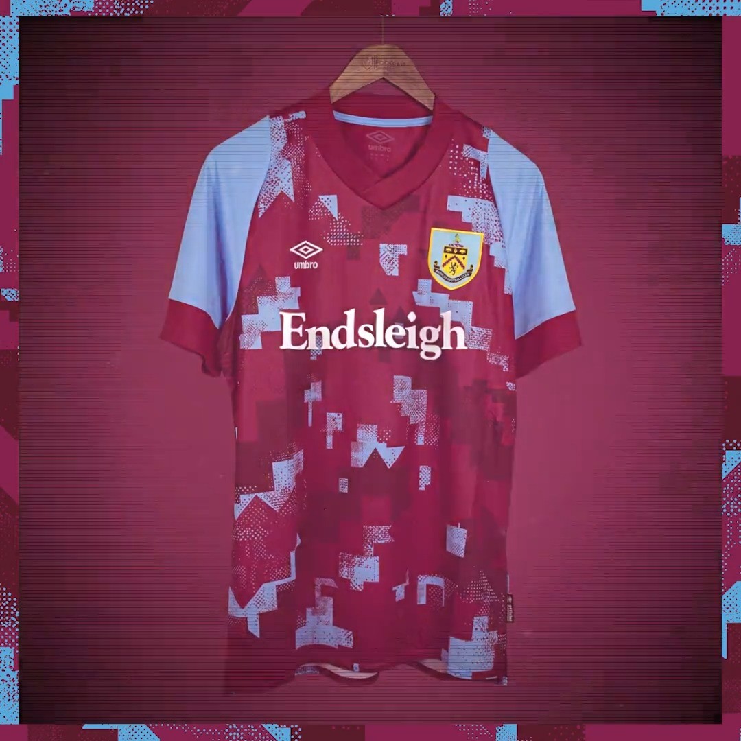 Burnley FC 2022-23 Home V2 Kit