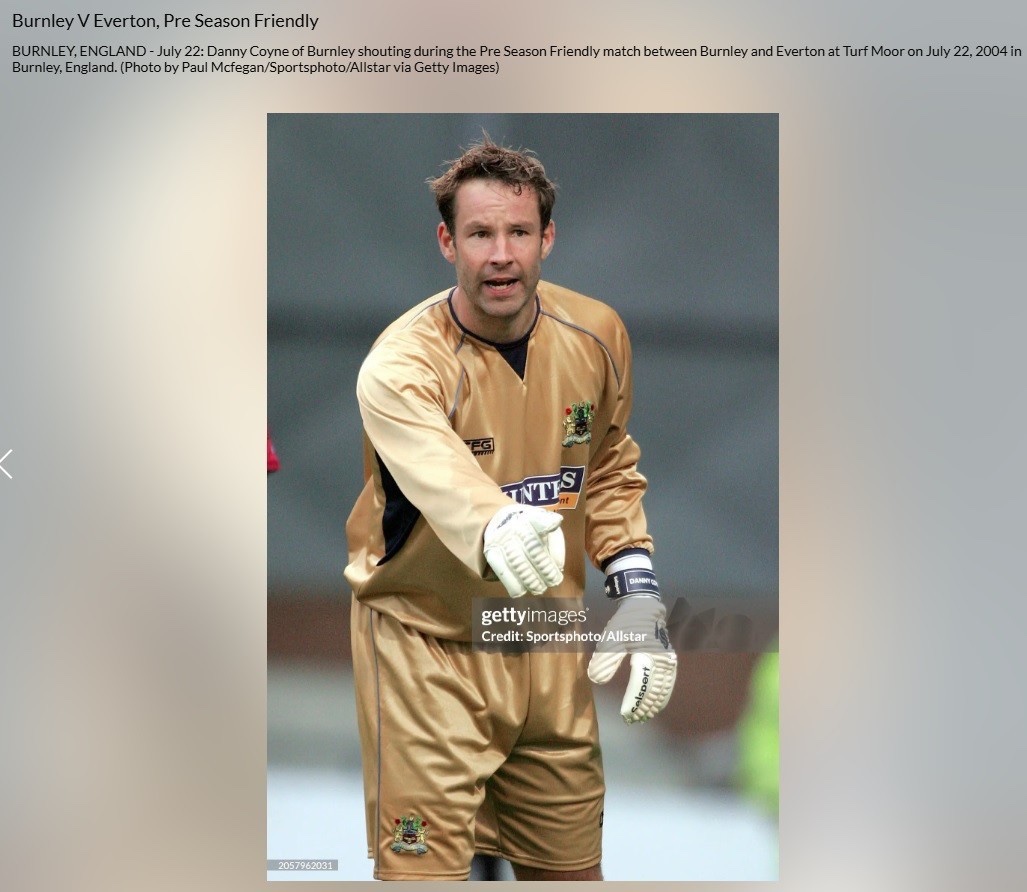 Burnley FC 2004-05 GK 1 Kit