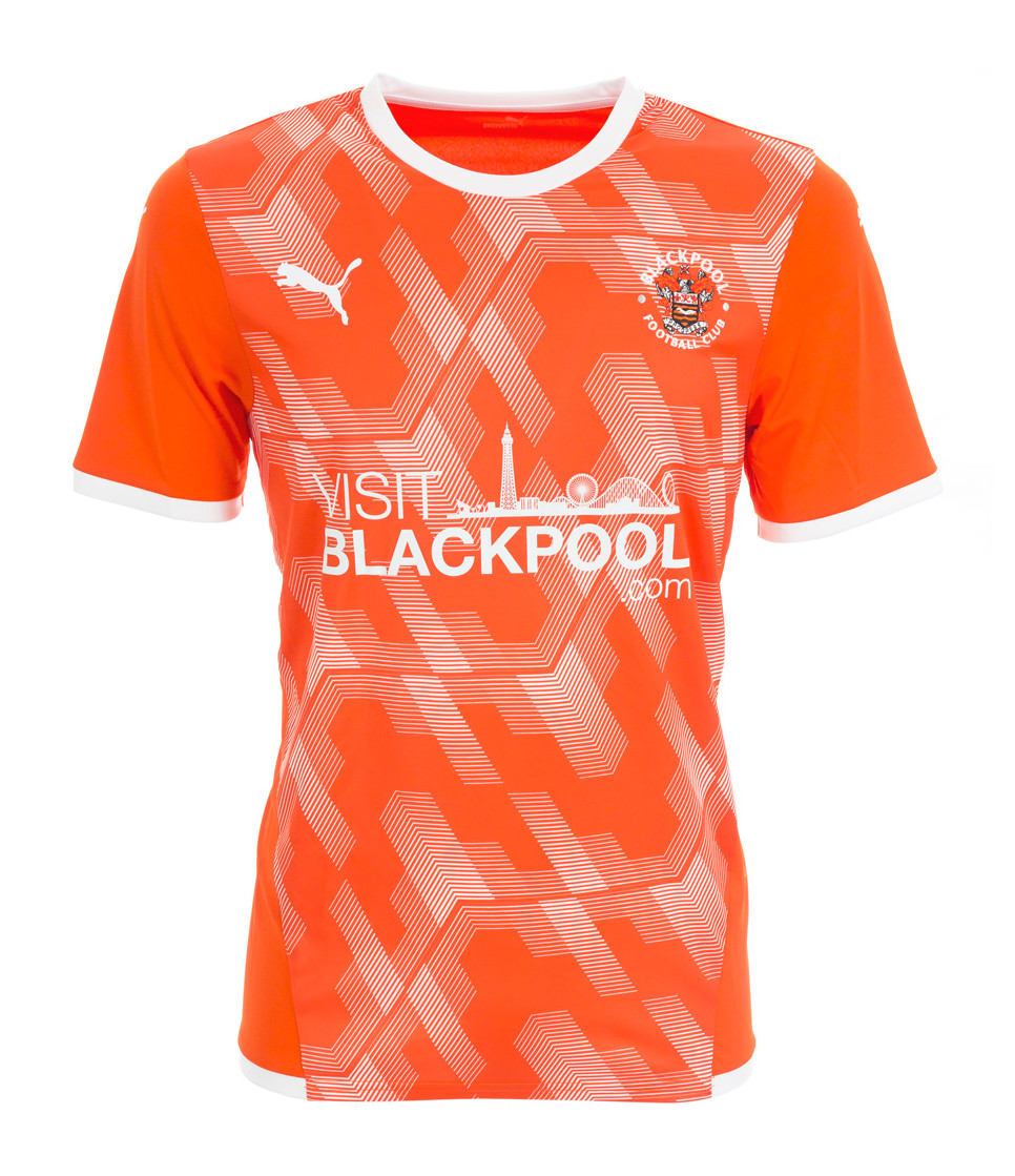 Blackpool 2021-22 Home Kit