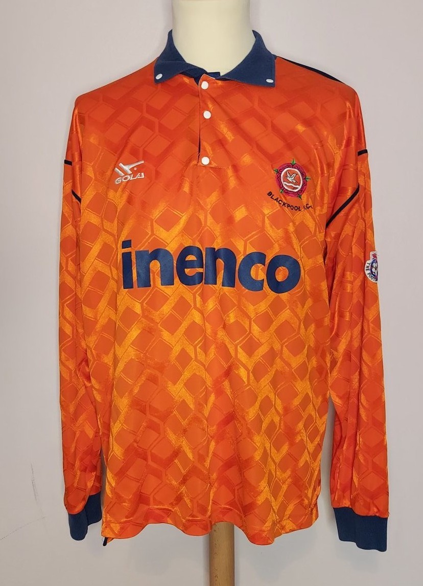 Blackpool 1992-93 Home Kit