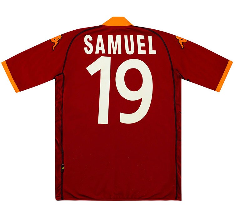 AS Roma 2002-03 Home Kit
