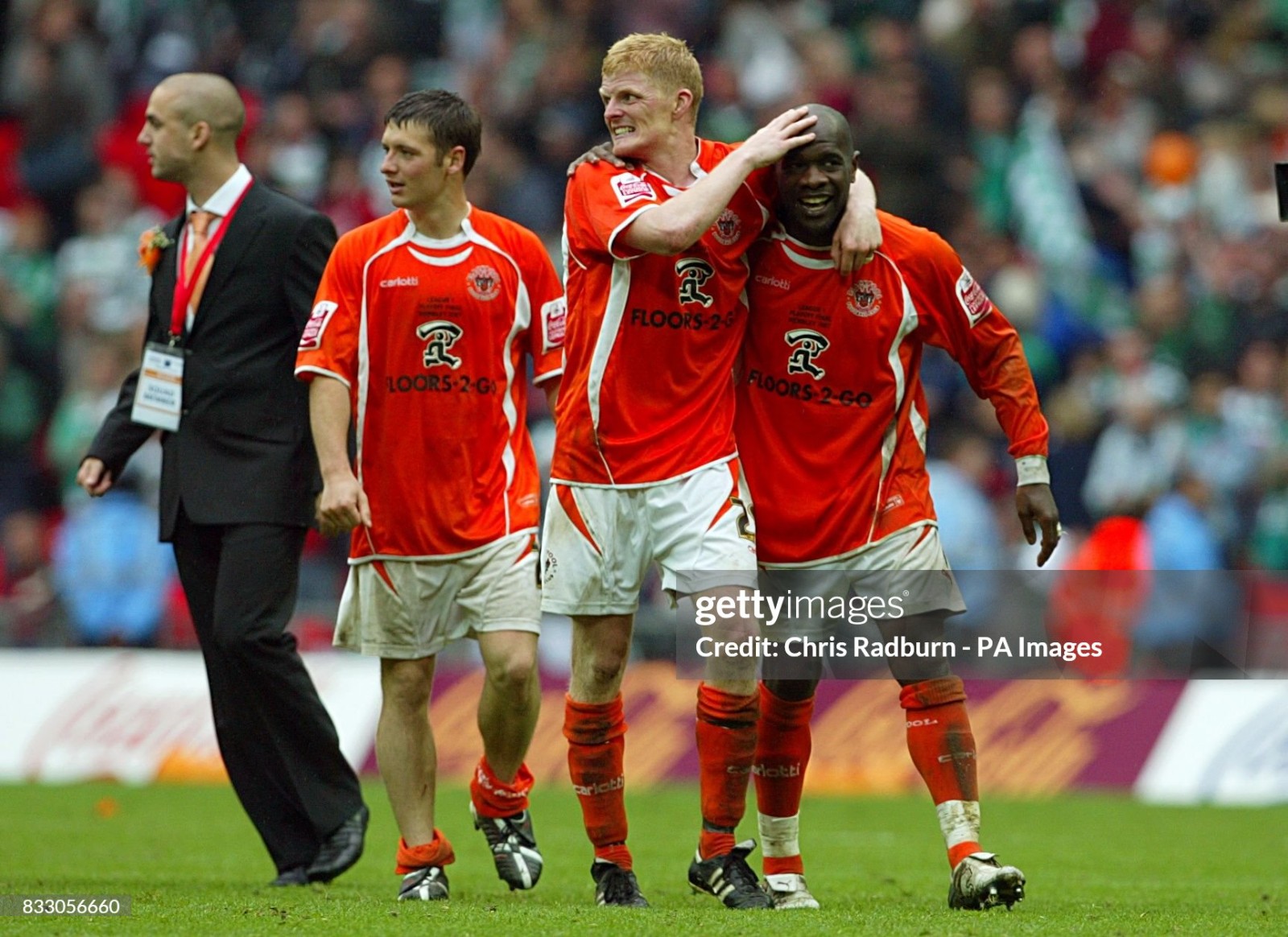 Blackpool 2006-07 EFL League One Play-Off Final Kit