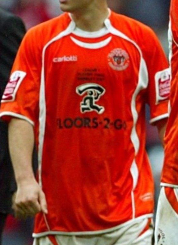 Blackpool 2006-07 EFL League One Play-Off Final Kit
