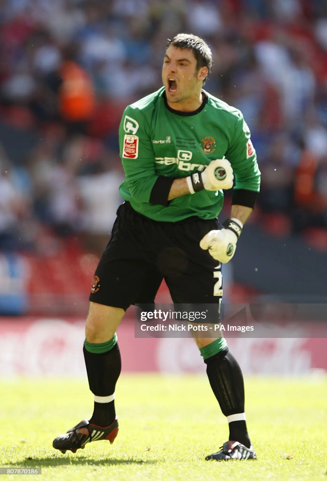 Blackpool 2009-10 EFL Championship Play-Off Final GK Kit