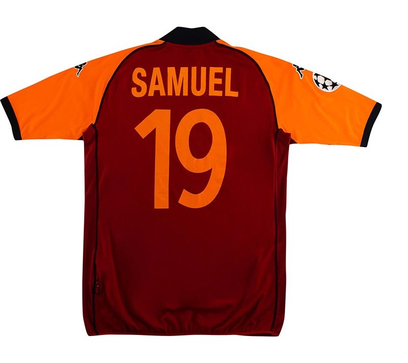 AS Roma 2002-03 Champions League Home Kit