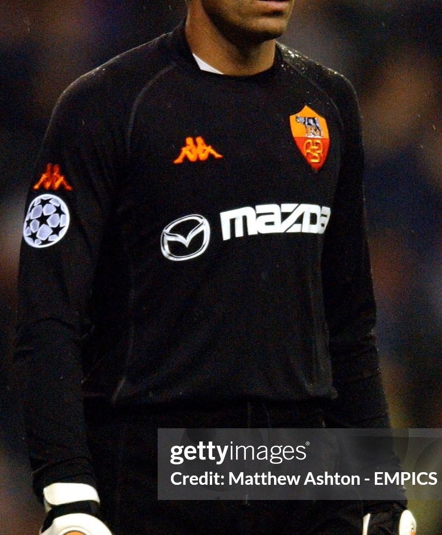 AS Roma 2002-03 GK 2 Kit