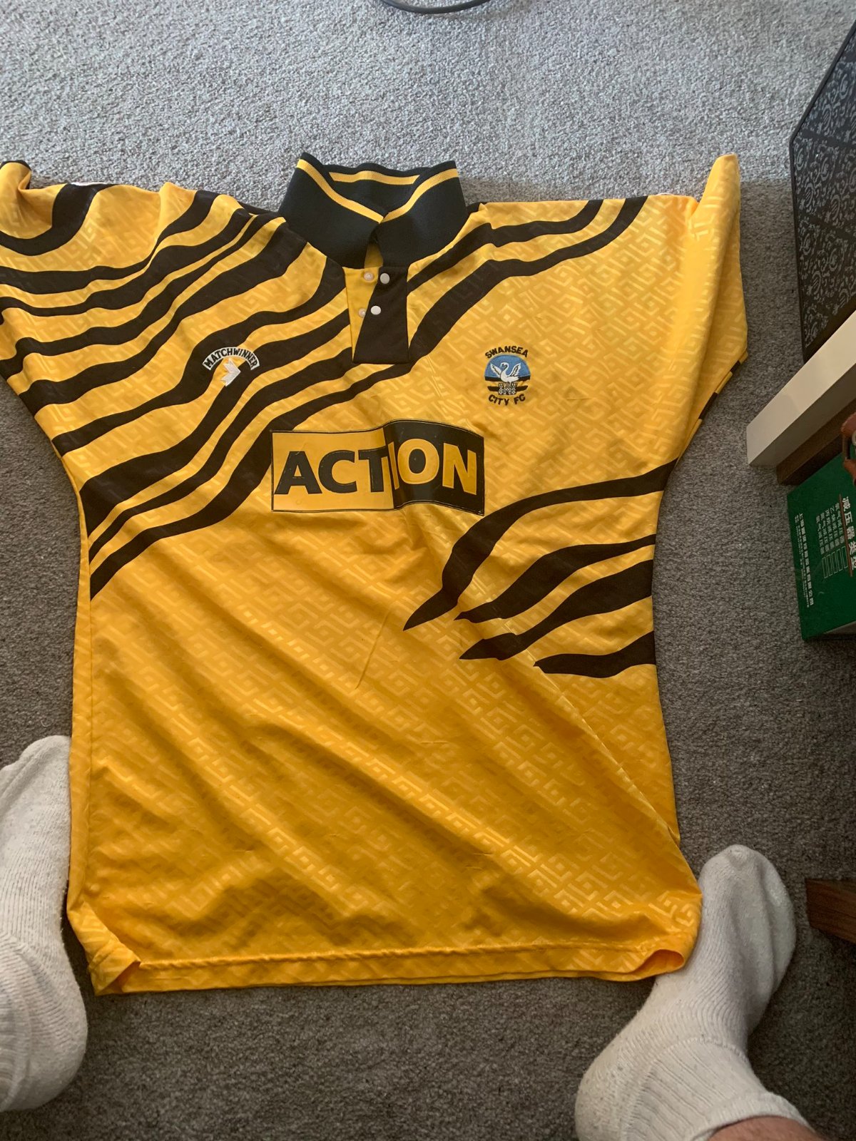 Swansea City 1992-93 Away Kit