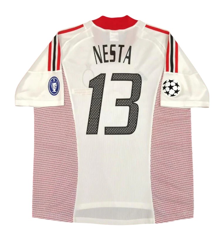 AC Milan 2002-03 Champions League Final Kit