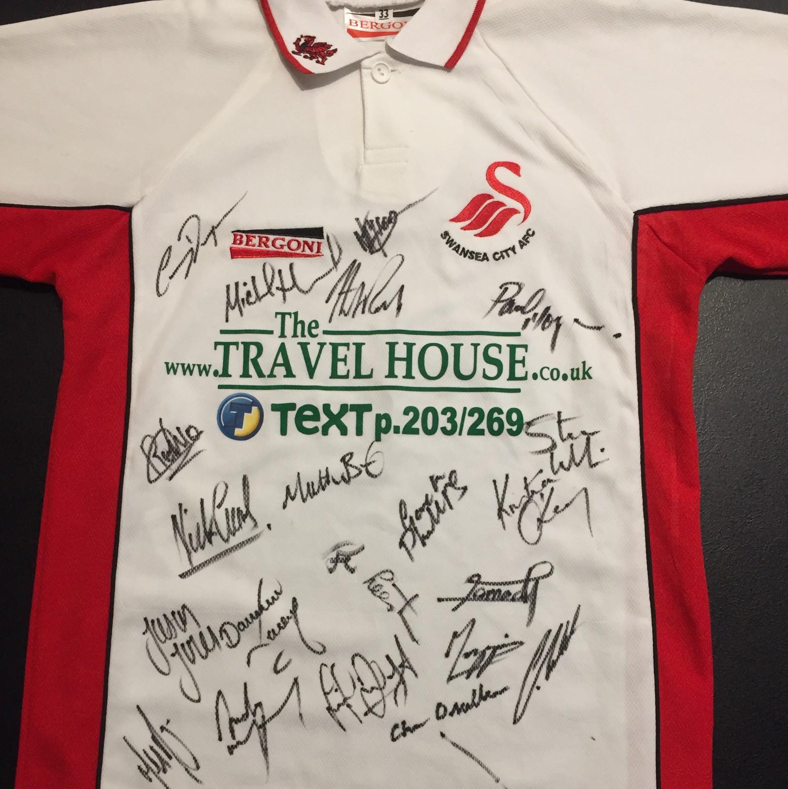 Swansea City 2001-02 Home Kit