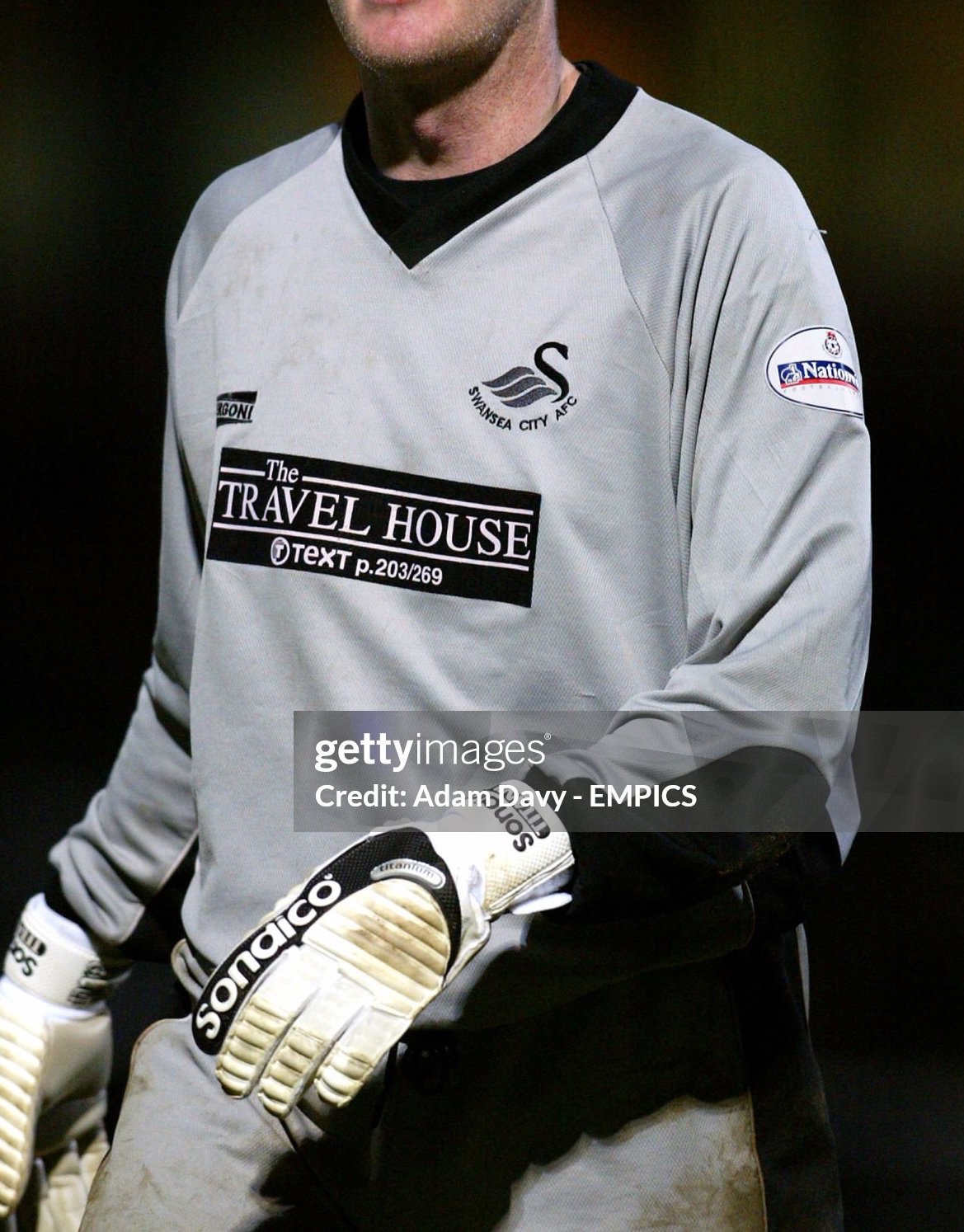 Swansea City 2002-03 GK 1 Kit