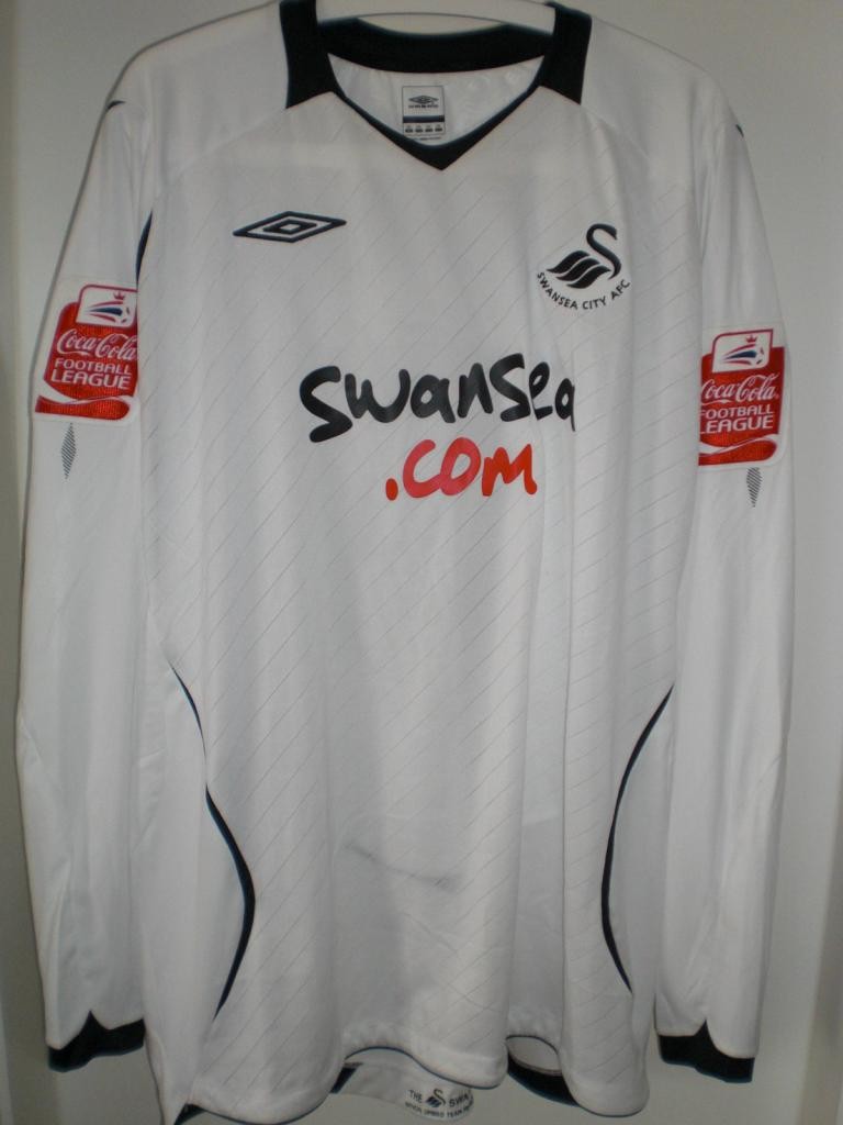 Swansea City 2008-09 Home Kit