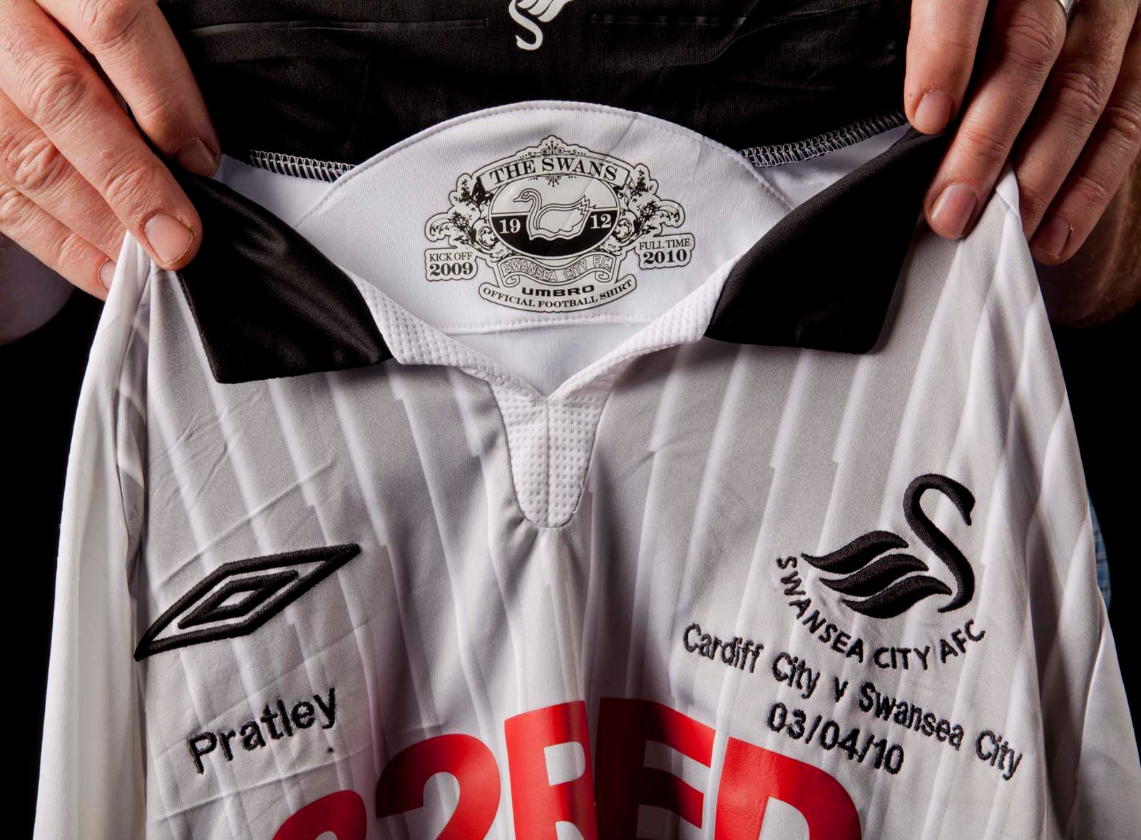 Swansea City 2009-10 Home Kit