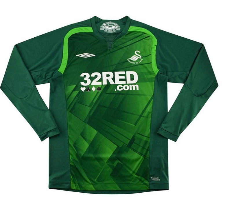 Swansea City 2009-10 GK 1 Kit