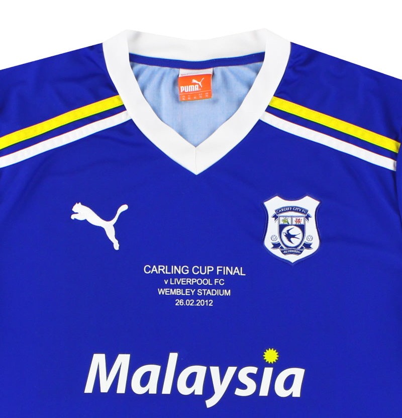 Cardiff City 2011-12 EFL Cup Final Kit