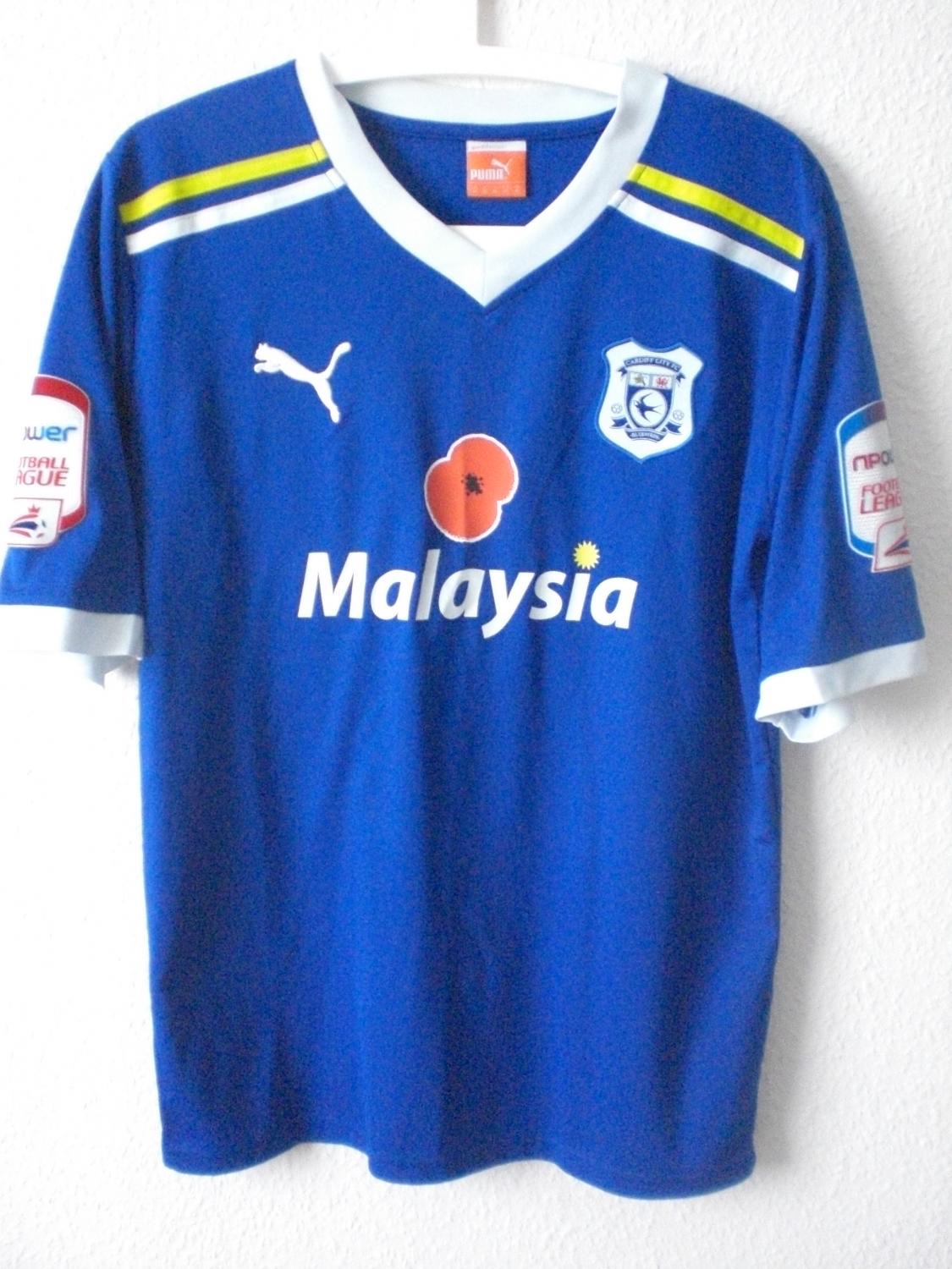 Cardiff City 2011-12 Home V2 Kit