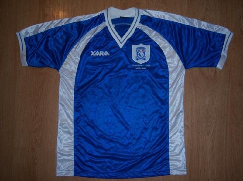 Cardiff City 1999-00 Home Kit