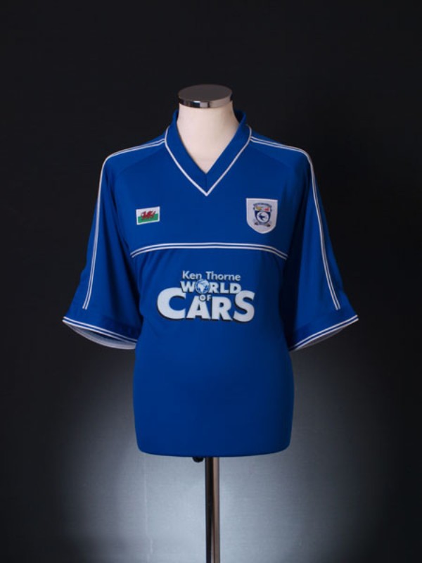 Cardiff City 2001-02 Home Kit