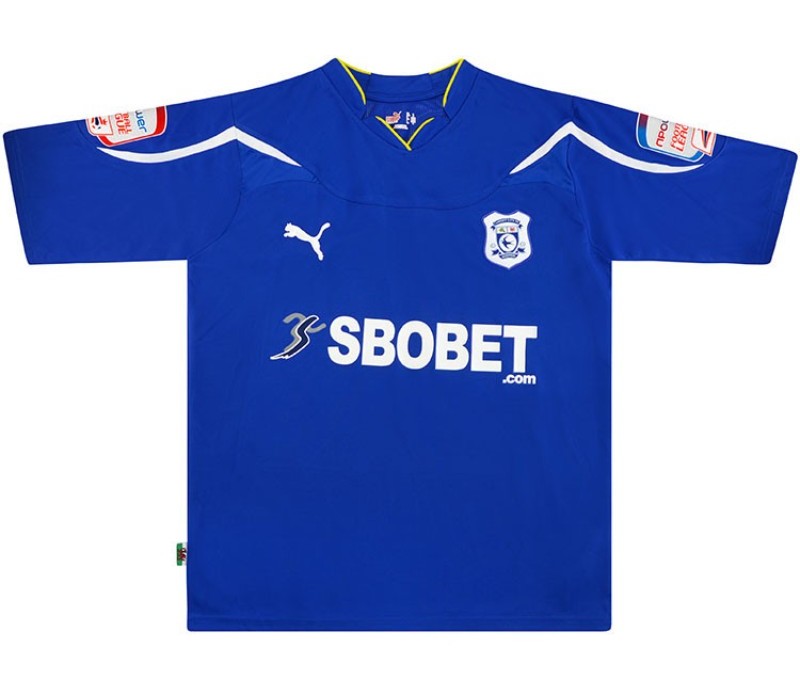 Cardiff City 2010-11 Home Kit
