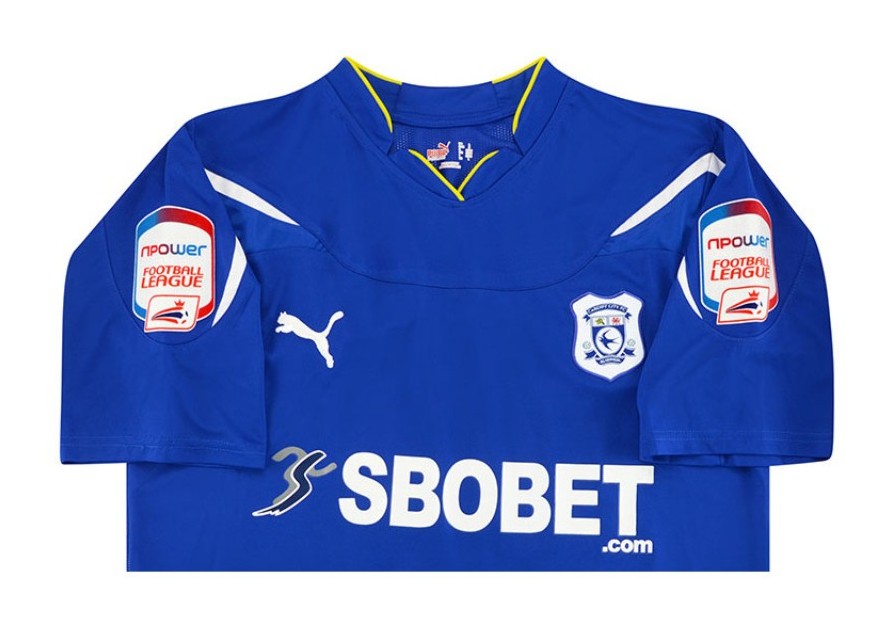 Cardiff City 2010-11 Home Kit