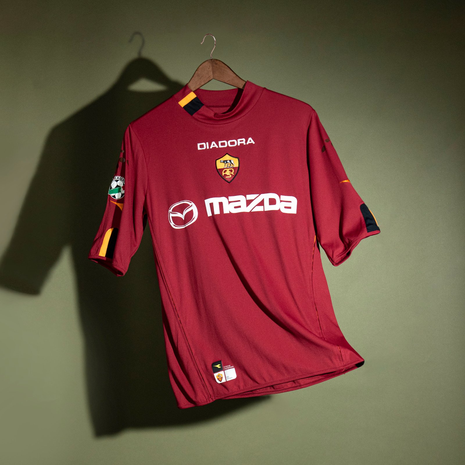 AS Roma 2003-04 Home Kit